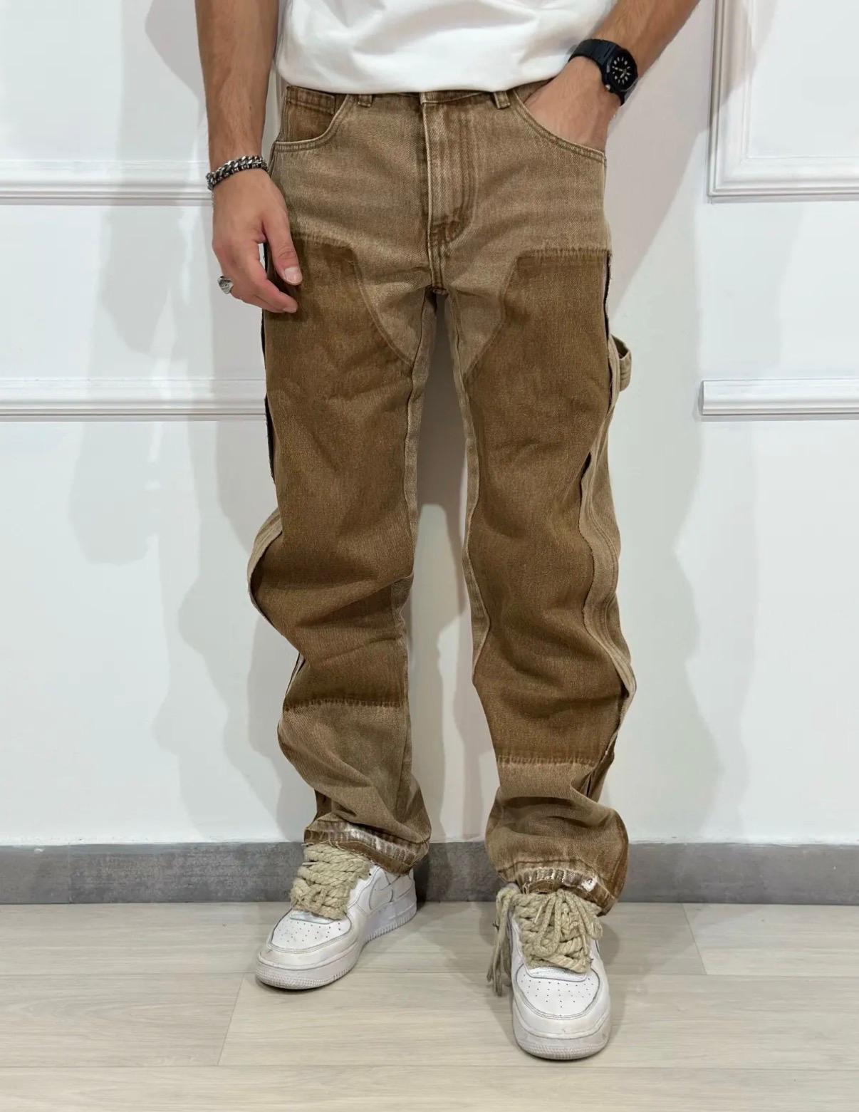 Jeans Marrone •N9VANT8•